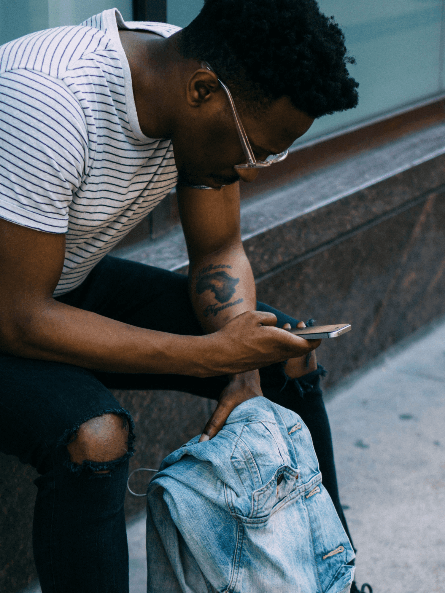 On-phone